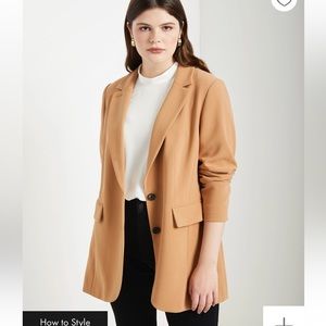 Eloquii Long Tailored Blazer